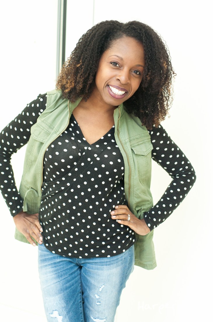 FB - Vogue 8151 - SlyFox Polka Dot Fabric-0125