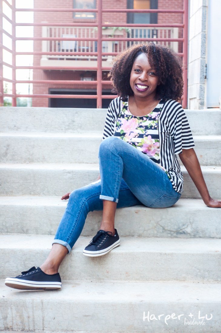 FB - Shwin Kaleidoscope Top with Knitpop and So Sew English Fabric-1476