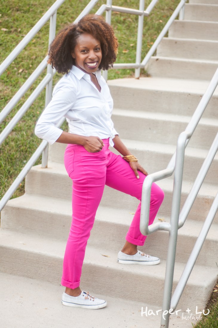 Blog - Jalie Eleonores - Pink Stretch Twill-2648