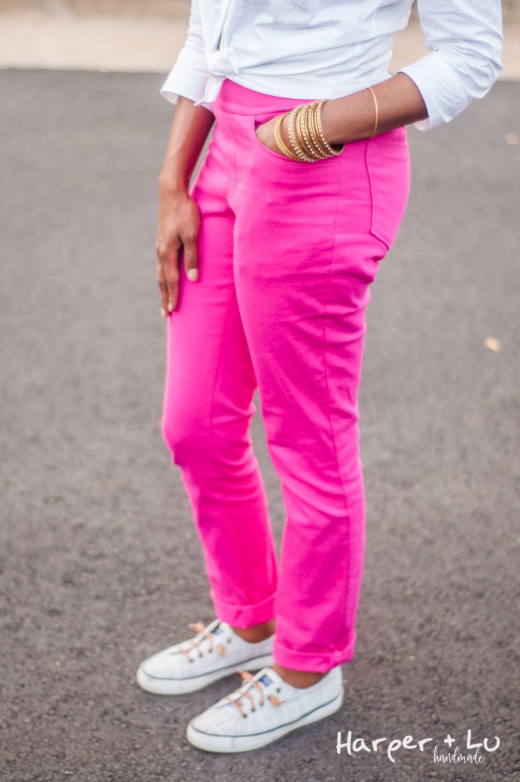 Blog - Jalie Eleonores - Pink Stretch Twill-2660